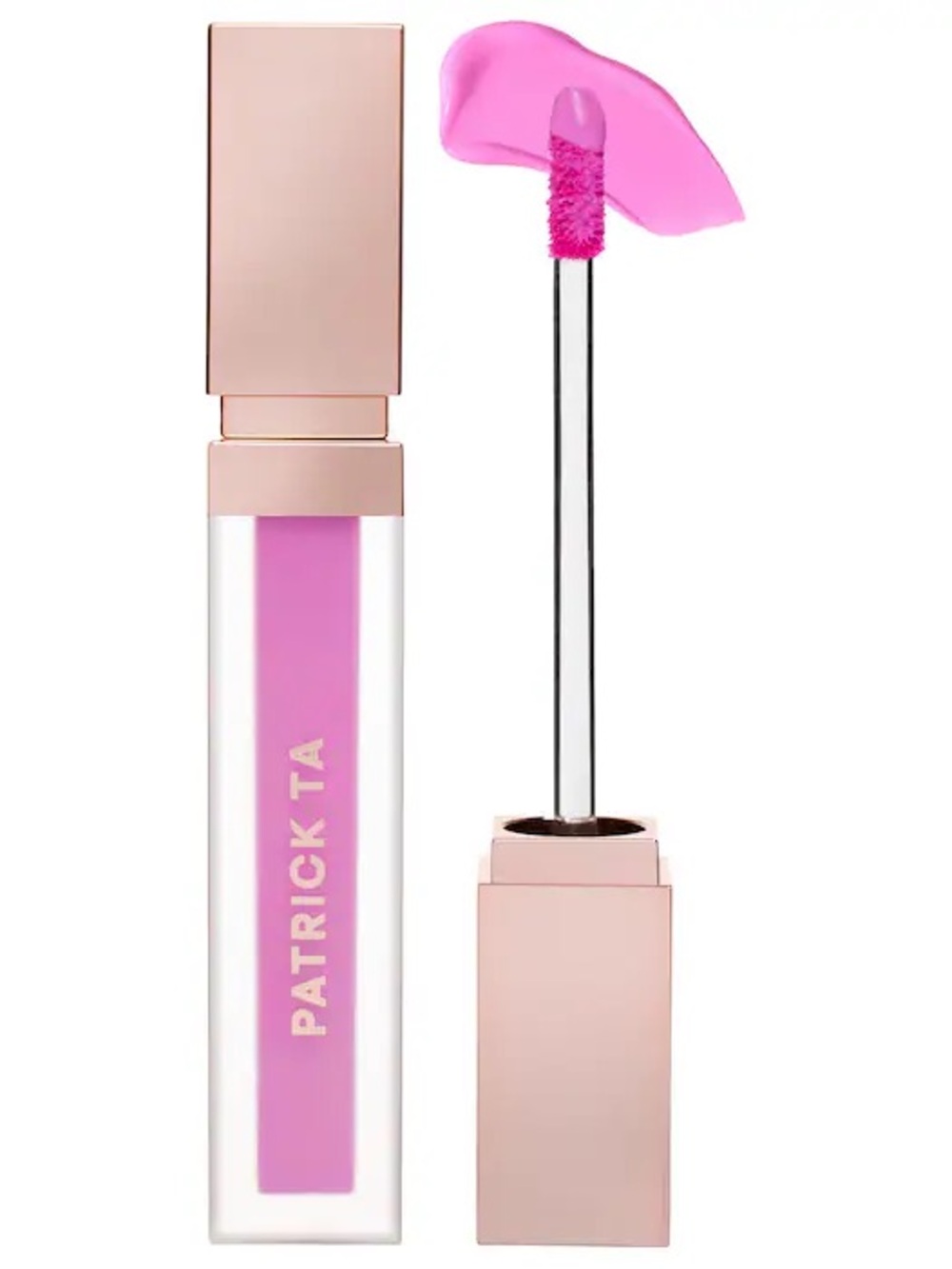 PATRICK TA 
Liquid Transition Brightening Blush- Between Us